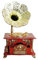 EXCEART Kinderspielzeug 1stk Spieluhr Grammophon Spielzeug Musikbox Schreibtisch Ornamente