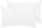 Pizuna Luxuriöser Soft-Satin 2er Pack Kissenbezug 70 x 90 cm Weiß, 600 Fadenzahl Baumwolle Kissenbezüge, 100% Langstapel Baumwolle Kissenbezug (Weiß, 70x90 cm)
