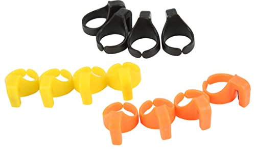 12 pièces coupe-fil à coudre en plastique, outil de coupe de couteau de doigt de ligne, pendentif coupe-fil, pendentif coupe-fil pour fil de fil