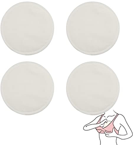 Coppette Assorbilatte,Coppette Assorbilatte Lavabili,Coppette Assorbilatte Lavabili in Cotone,Coppetta Assorbilatte,Coppette Assorbilatte Monouso,Bambù Organico Assorbilatte(Grandi 12cm)