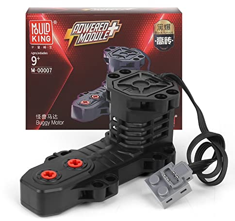 Mould King M0007 Technik Servomotor, Elektrisch Spielzeug Motor, Power-Funktion Zubehör kompatibel mit Technik Ferngesteuertes Bausteine Modellserien