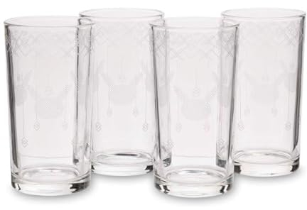 Pokémon Center: Pikachu Pokémon Winter Wonders Glasbecher (4er-Pack), 473 ml