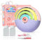 Bombble Automatic Bubble Machine, Portable Rainbow Bubble Machine 1500+ Bubbles/Min with Bubble Solution*2, Bubble Toys for Children for Outdoor/Party/Wedding Best Birthday (Purple)