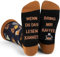 Piroo Kaffee Lustige Geschenke für Männer Frauen Geburtstag Kaffee Socken Herren Damen Wenn Du das lesen kannst Socken mit Spruch Witzig Geschenk kleinigkeiten Adventkalender Füllung Weihnachten
