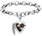 Supcare Armbänder für Mädchen Fotoarmband mit Herz Medaillon Anhänger Foto Armband mit Gravur Text Fotoarmbänder Armreifen Schmuck Damen Silber Locket Memorial Armband Modeschmuck für Muttertag