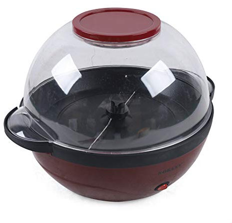 Fabricante de máquinas eléctricas Máquina de palomitas profesional con revestimiento antiadherente y superficie calefactora extraíble, 850 W