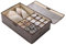 Saiyana Organizador versátil de almacenamiento de ropa, organizador de ropa interior, cajones con tapa, organizador de armario de dormitorio, caja de almacenamiento plegable