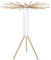 Gr8 Home Octopus Drying Rack Clothes Airer 16 Wooden Collapsible Pole Arms Laundry Dryer Horse Floor Standing Tripod Hanger Holder Cylinder Stand