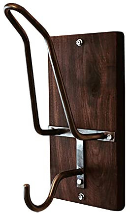 Motorrad-Helmhalter – Helmhalter aus Metall, Helmhalter für Wandmontage, Fahrrad | Multifunktionaler Jackenhaken, Mantel-Organizer-Ständer, Helm-Aufhänger für Wohnzimmer, Büro, Küche, Eingang
