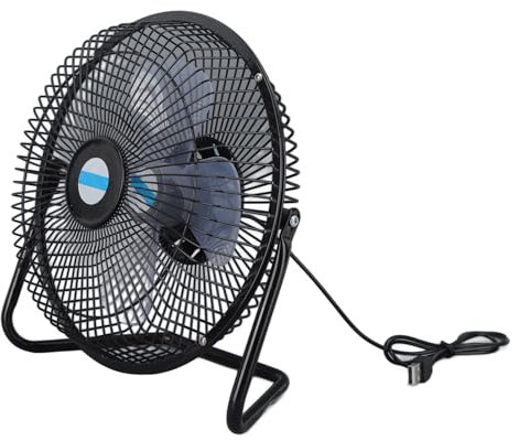 aqxreight 10 W Solarpanel-betriebener Ventilator, Tragbarer Mini-Solarventilator mit Effizienter Ladefunktion und 50 W Ventilatorleistung, Geeignet für Outdoor, Camping, Angeln