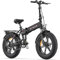 ENGWE EP-2 PRO Electric Bike Folding E-bike, 20×4.0 Fat Tire, 7-Speed Electric Bicycle, 48V 13Ah Removable, E-bike for All Terrain & MTB & Beach & Snow (BLACK.)