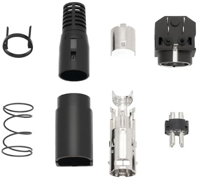 OTOTEC Lot de 10 connecteurs de terminal audio DIN 4 broches mâle et femelle - Convient pour équipement audio et vidéo - Équipement AV - Home Cinéma - Audio de voiture