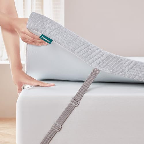 Bonnvia® Matratzen Topper 140x200cm H1 H2, Topper 140x200 Schlafsofa Bett Schaumstoff, Matratzentopper 140x200 Boxspringbett Hochdichter Schaumstoff 5CM Höhe