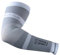 Thuasne - Manchettes de Bras Performance - Manchons Sport de Compression Dégressive - Bandeau Éponge Intégré - Confort Anatomique - Idéal Sports Collectifs et de Raquette - Blanc, S Normal