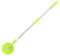 FOMIYES Varilla De Fregona De Acero Inoxidable Palo De Mango De Escoba Giratorio Piso Desmontable Baño Hilado Manejar Partes Trapeador Suministros Green El Plastico