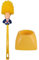 Donald Trump Toilet Brush, Trump Toilet Cleaning Brush with Stylish Holder, Funny Toilet Brush & Holder Make Cleaning Fun For House Bathroom