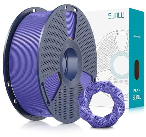 SUNLU PLA+ Filament 1.75mm, PLA Plus 3D Drucker Filament, 1KG Lavendel | Härter und Stärker 3D Druck Filament PLA+, Neatly Wound, Maßgenauigkeit +/- 0.02mm