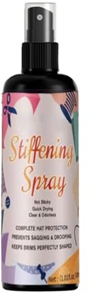 Fabric Stiffener - Fabric Stiffener Spray, 100ml Quick Drying Hardener - Straw Hat S-tiffener Spray For Lace Wool Felt Crochet Craft Projects Holiday Decorations
