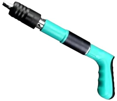 Mini Manual Steel Nail Gun Rivet Concrete Wall Ceiling Anchor Wire Slotting Device Home Fastener Tool Strong Penetration(Nail Gun+110 Pcs Nails)