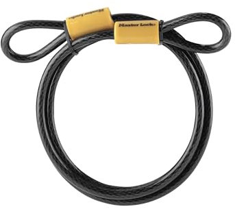 Master Lock Master Lock-78DPF, Smoke, 6' x 3/8 Diameter