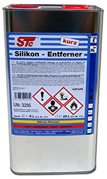 STC Silikonentferner kurz 5 L Entfetter Reiniger für Autolack zur Oberflächenreinigung vor dem Lackieren (5 L)