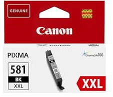 Canon Tintenpatrone CLI-581BK XXL Original Foto 1998C001 Druckerpatrone, Schwarz, 11,7 ml