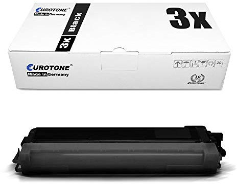 3X Eurotone Toner kompatibel für Brother HL 3040 3045 3070 3075 wie TN-230BK TN230BK Black