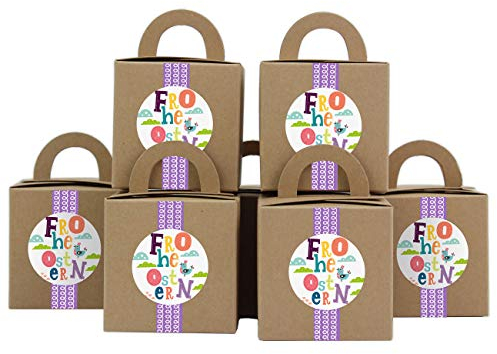 Papierdrachen DIY Osterhasen Kisten mit Washi Tape - Geschenkboxen zu Ostern - Geschenkverpackung zum Befüllen- für Kinder und Erwachsene Dekoration