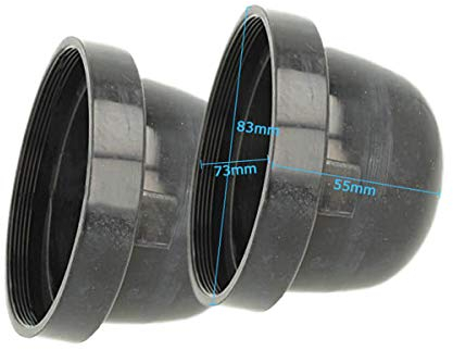 CARALL Ein Paar 2 Korken Böser Blick Kopfhörer Gummi für Umwandlung Hid Xenon und Kit Full LED Durchmesser 55 mm 65 mm 73 mm 83 mm 95 mm 100 mm 73mm