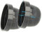 CARALL Ein Paar 2 Korken Böser Blick Kopfhörer Gummi für Umwandlung Hid Xenon und Kit Full LED Durchmesser 55 mm 65 mm 73 mm 83 mm 95 mm 100 mm 73mm