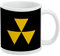 GRAPHICS & MORE Fallout Shelter Tasse blanche avec symbole de la défense civile radioactive
