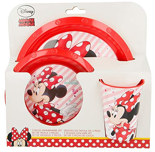 Minnie Mouse 18815, Juego De Vajilla Set, Multicolor, Único