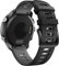 NotoCity für Garmin Vivoactive 3 Armband, 20mm Silikon Ersatzarmband Kompatibel mit Samsung Galaxy Active 2/ Gear Sport/Galaxy Watch 42 mm/Garmin Venu 2 Plus/Forerunner 645/245 (Schwarz-Grau)
