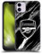 Head Case Designs Officially Licensed Arsenal FC Marble Crest Patterns Hard Back Case Compatible With Apple iPhone 11