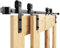 WINSOON 6.6FT/200CM Puerta Corredera Herrajes Puertas Correderas Kit para Doble Bypass Guia Puertas Correderas Plegable de Interior, Puertas no incluidas