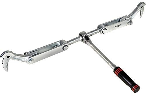 IQ-Tools Professioneller Balkenzug mit Kunststoffgriff: Robuster Schwerlast-Hebevorrichtung für Balken –Manueller Balkenheber – Zuggerät für Baustelle, Handwerk & Sichere Balkentransportvorrichtung