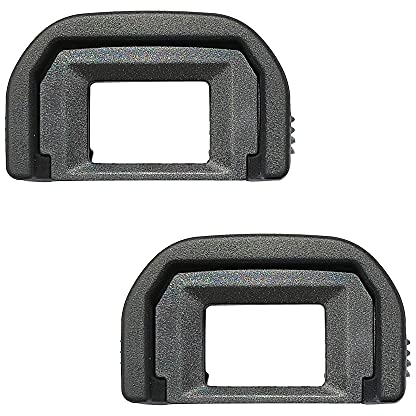 EF Eyecup Eyepiece Viewfinder Compatible for Canon 1500D 1300D 1200D 77D 850D 800D 700D 600D 500D 200D Camera (2 Pack)
