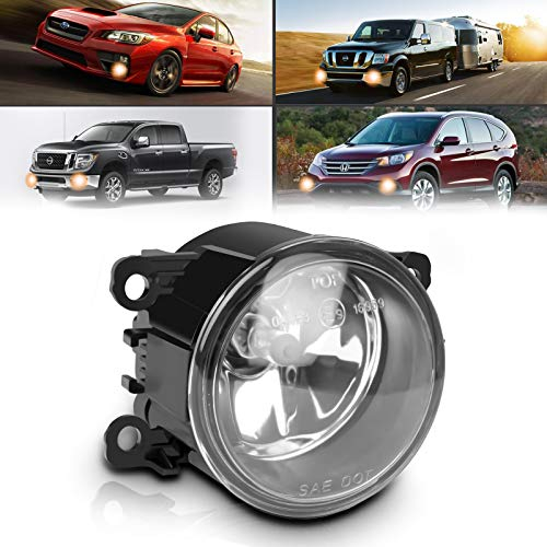 TangMiGe Nebelscheinwerfer Kompatibel mit CITROËN DACIA Duster FIAT Sedici FORD JAGUAR Note OPEL Agila PEUGEOT PORSCHE RENAULT SUZUKI (1 Stück)