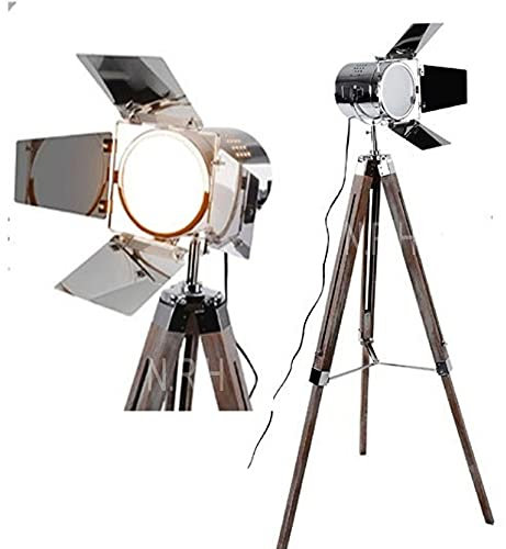 Nautical SEARCHLIGHT Spotlight Tripod Floor lamp for Cinema Studio lamp Searchlight