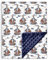 SUPERBE BEBE Baby und Kinderdecke aus weicher Oeko-Tex Baumwolle - 100x135 cm Babydecke für Kinder in 10 Farben - Kuscheldecke Geschenk für Mädchen oder Jungen Wendbar, Weich und Atmungsaktiv
