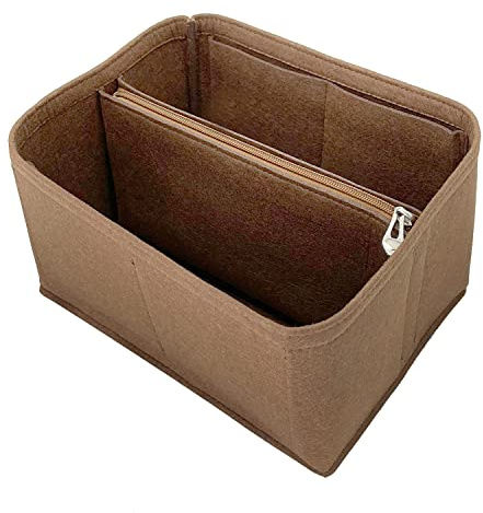 banbeln NOE NW BB Taschen-Organizer-Einsatz für Rucksack, Tragetasche, große Innentasche in Tasche, YMX229-NEW (L: 25 x 18 x 14 cm, Coffee-ZL)