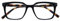OPULIZE KOI Lesebrille - Große Rechteckige Brillenfassung - Schwarz - Sehhilfe für Damen, Herren - Federscharniere - R50-1 - +3.50