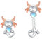 925 Sterling Silber Axolotl Ohrringe Ohrstecker Schmuck Geschenke für Damen Mädchen (Axolotl)