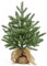 45CM Mini Albero di Natale Artificiale da Tavolo, Piccolo Albero di Natale Decorato con Rami in PE per Decorazioni Casa Ufficio Interno