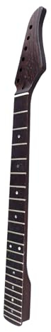 E-Gitarrenhals, 22 Bünde, Nackenpaddelkopf, Ersatz-Wenge-Resonanztöne für Suhr ST-E-Gitarre