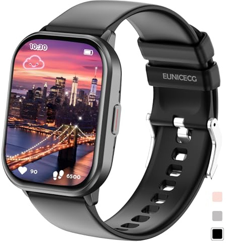 EUNICECG Montre Connectée Enfant Fitness Tracker Podometre Timer Reveil | 100+ Sport Modes Calculatrice Jeux Intelligente Digitale Jouet Adolescen Montre Enfant Garcon Cadeau Fille