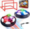 Hover Soccer Ball Toys for 3-14 Year Old Boys Girls, Indoor and Outdoor Creative Toys for Toddlers, Christmas Birthday Gifts for 3 4 5 6 7 8-14 Year Old Children's with 2 Goals and Nets,Blue+Black