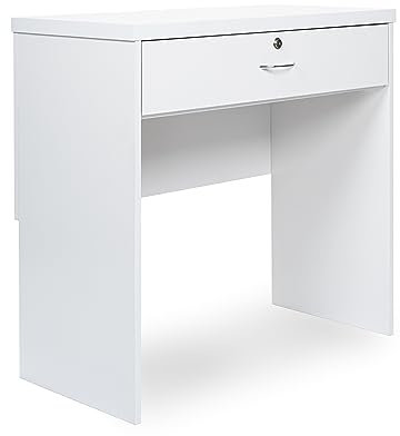 Absolute Deal Limited Computer Desk | Stylish Wooden Desk with Drawer | Key Lock Desk with Drawers | Dressing Table | Storage Unit for Home Office, Living Room & Bedroom (80 x 40 x 76.5 cm)
