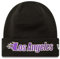 New Era Mütze NBA Metallic LA Lakers Beanie, schwarz
