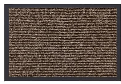 LIEBLINGS Ding Schmutzfangmatte Braun 80 x 120 cm – Der Türsteher für Schmutz! | rutschfeste Fußmatte | 100% Polypropylen | 4 Farben, 5 Größen, waschbar bei 30°C